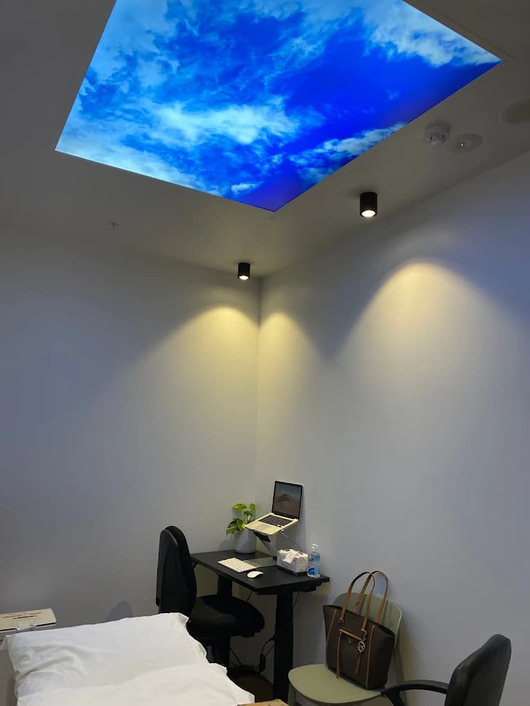 Pride Podiatry treatment room at Collins Street