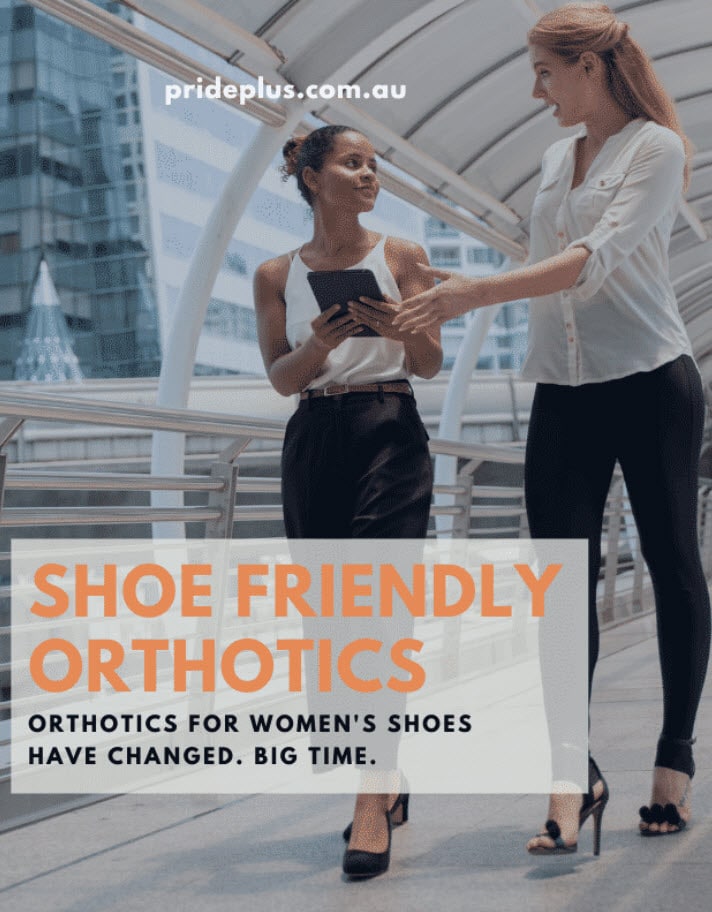 Orthotic fitting at Pride Podiatry