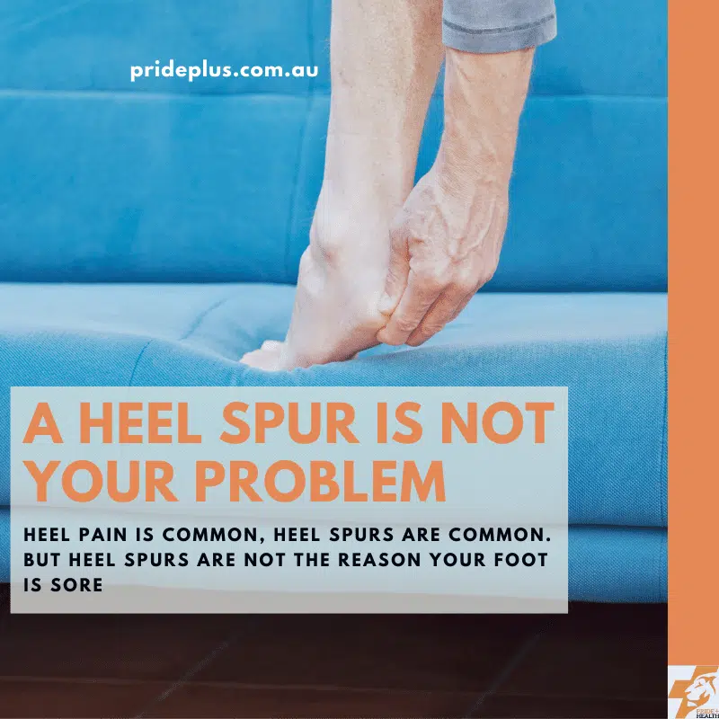 a heel spur is not the reason you have heel pain blog by melbourne podiatrist