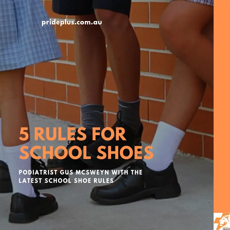 rules for school shoes
