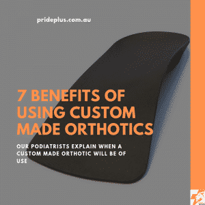 benefits of custom made orthotics