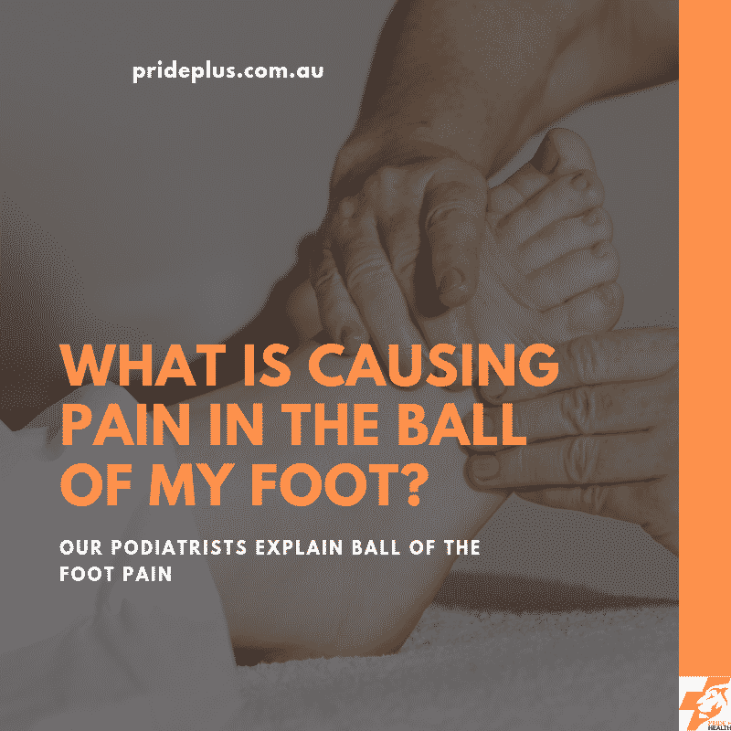 ball of foot pain