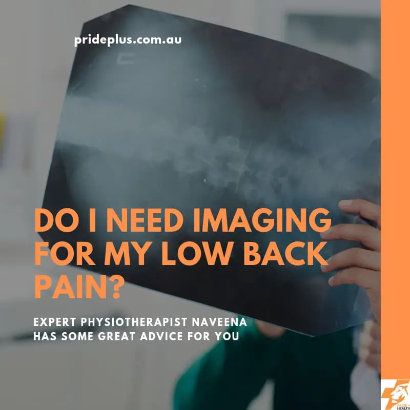 do i need imaging for my low back pain pascoe vale physio