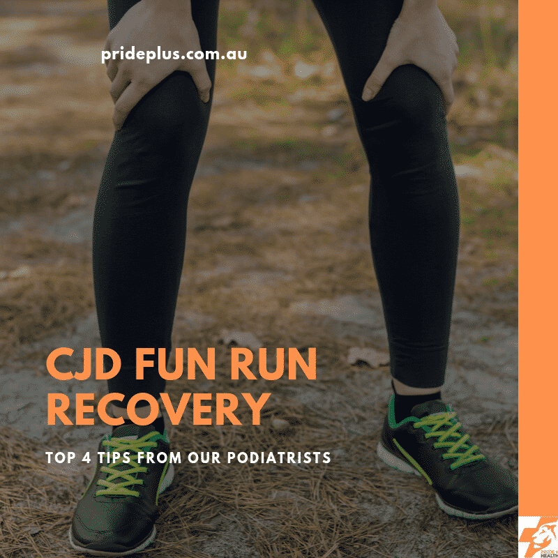 cjf fun run recovery from a podiatrist