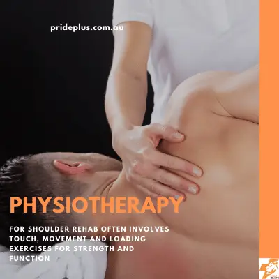 post shoulder surgery rehabilitation with a physiotherapist will have you back to full health