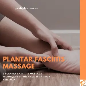 plantar fasciitis massage techniques from expert podiatrist and physiotherapist