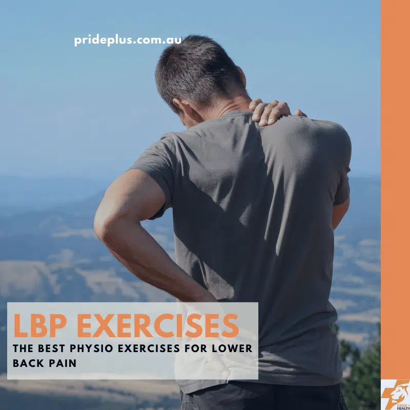 exercise for lower back pain from expert melbourne physiotherapist