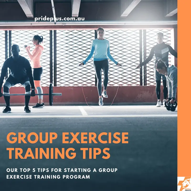5 tips to start f45 or group exercise training