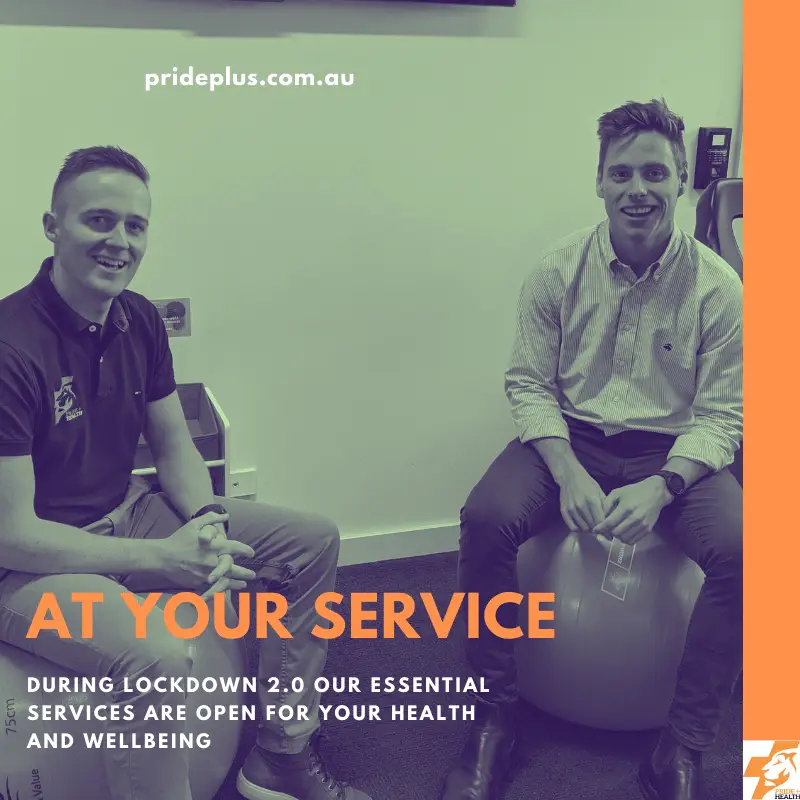 lockdown physio podiatry and exercise business open