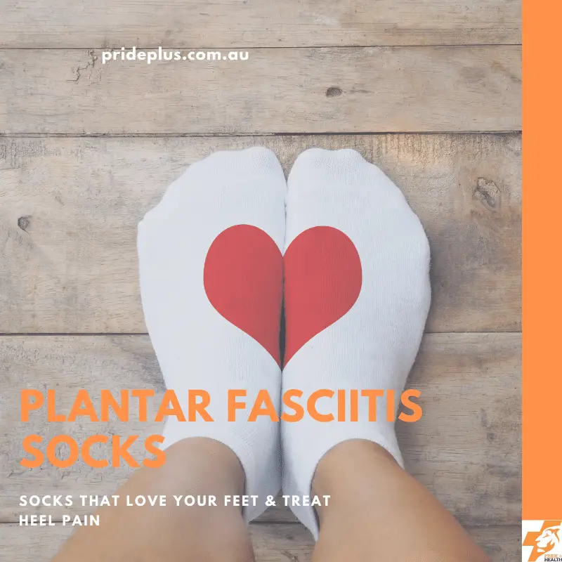 plantar fasciitis socks and advice on heel pain from podiatrist in melbourne australia