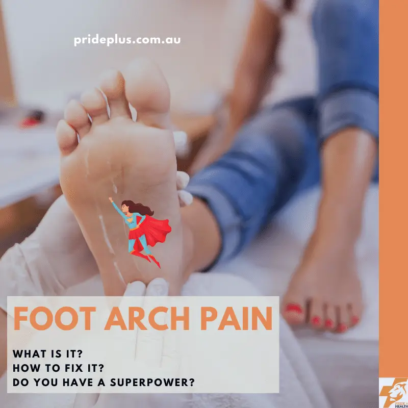 foot arch pain and how to fix it as someone massages the arch of a foot