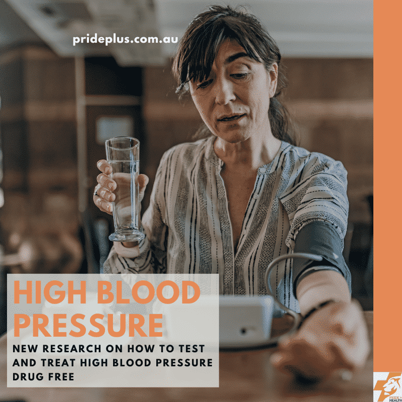 high blood pressure test and high blood pressure treatment drug free at home while woman tests blood pressure