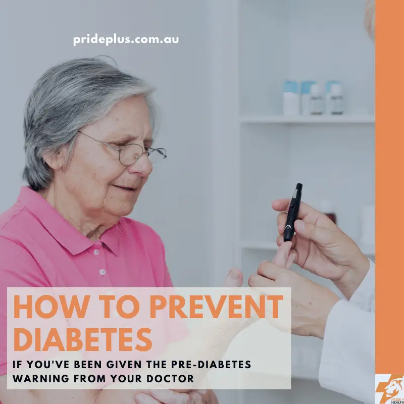 how to prevent diabetes with a doctor measuring a woman's blood sugar level