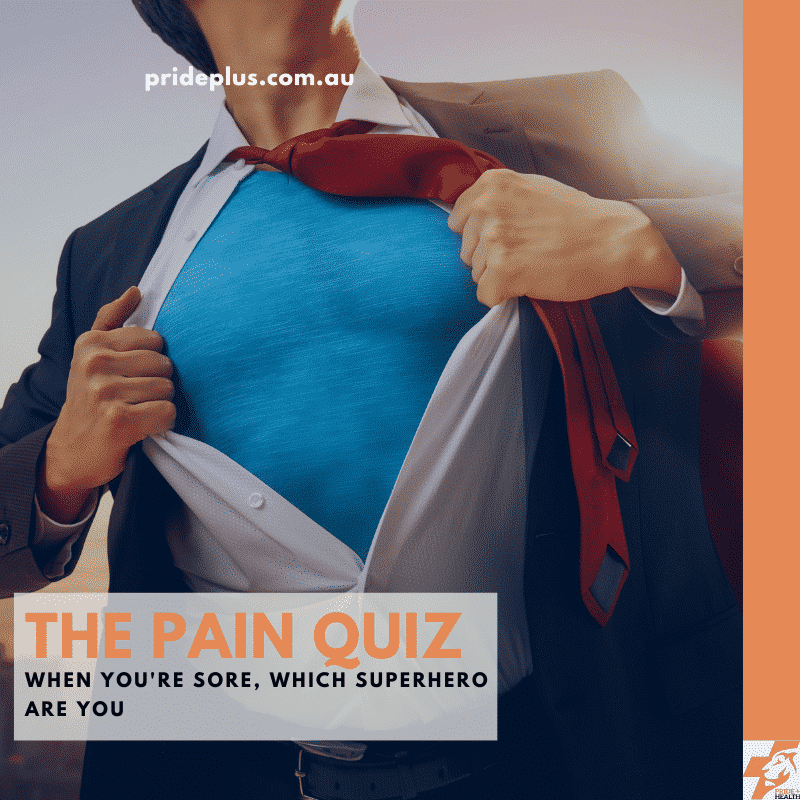 interactive pain quiz for When You're Sore, Which Superhero Are You