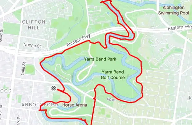 the yarra trail is one of the best running tracks in melbourne with plenty of hills and variation