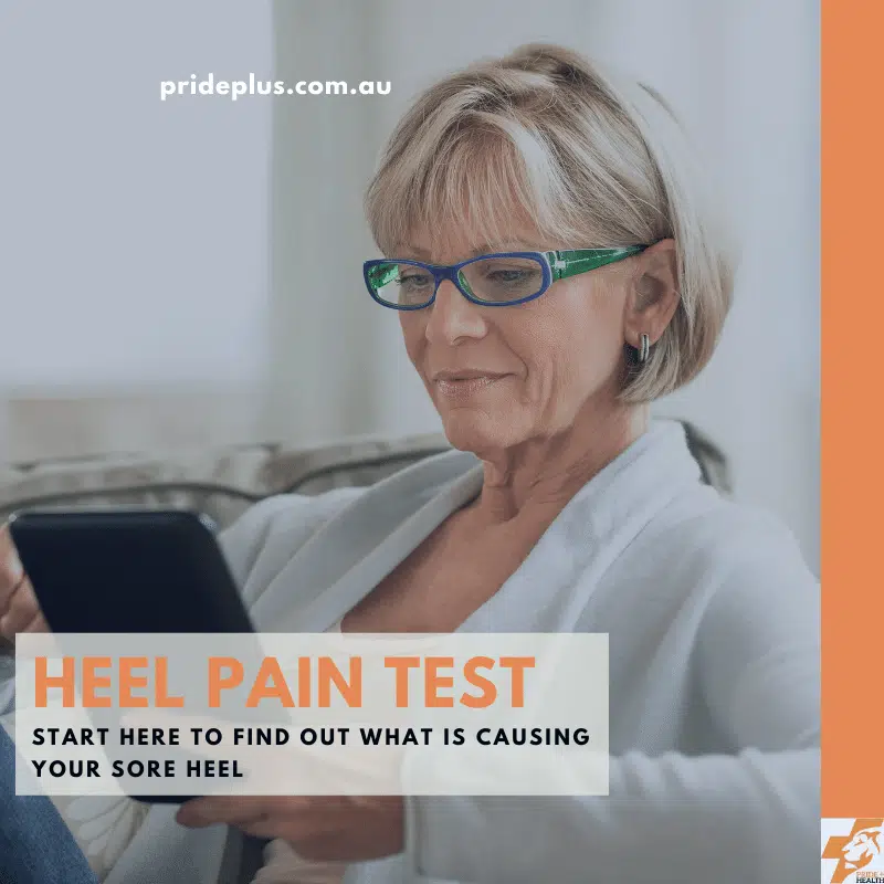 free online heel pain test developed by expert foot doctor and podiatrist