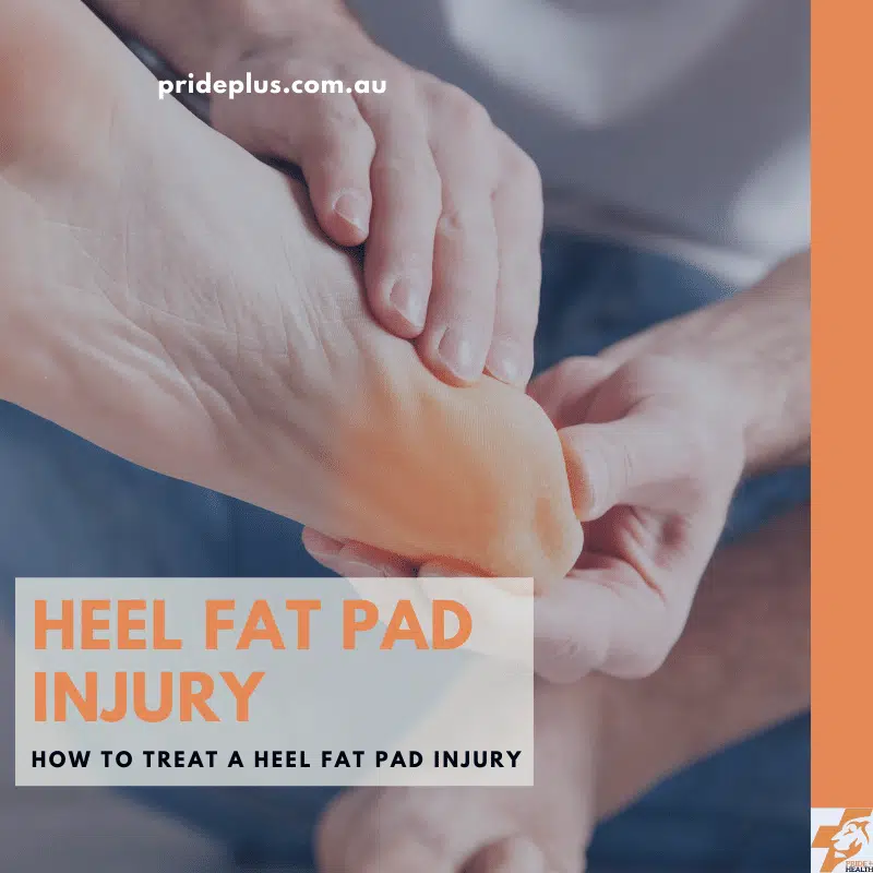 heel fat pad injury and treatment advice from expert podiatrist