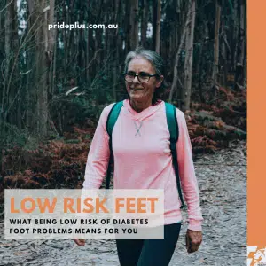 low risk of diabetes foot problems advice from podiatrist