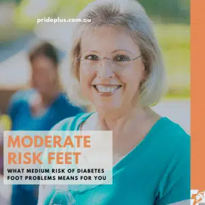 moderate risk of diabetes foot problems advice from podiatrist