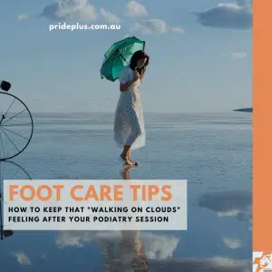 foot care tips for healthy feet from podiatrist in melbourne