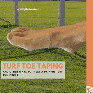 turf toe taping and other painful big toe joint treatment options