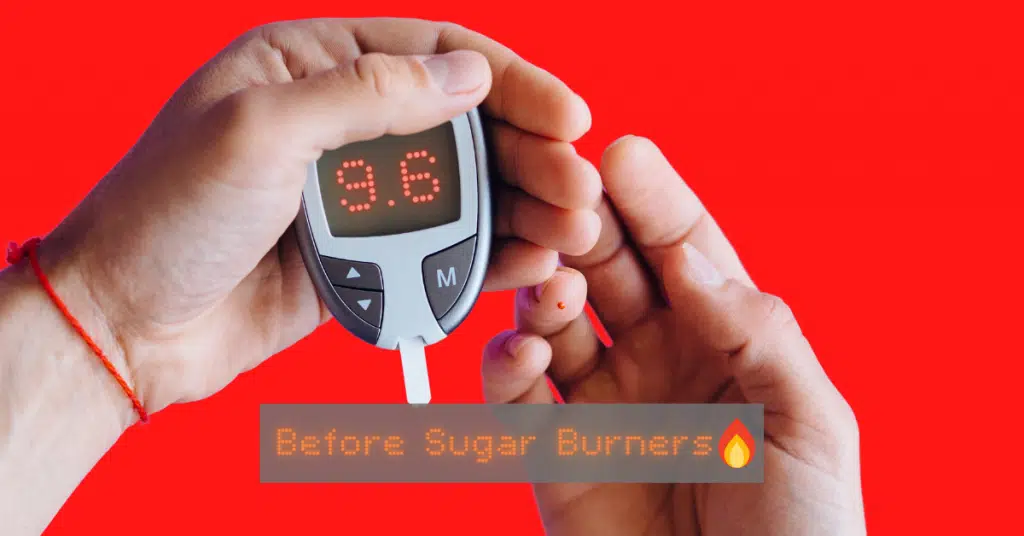 high blood sugar levels before the sugar burners diabetes program