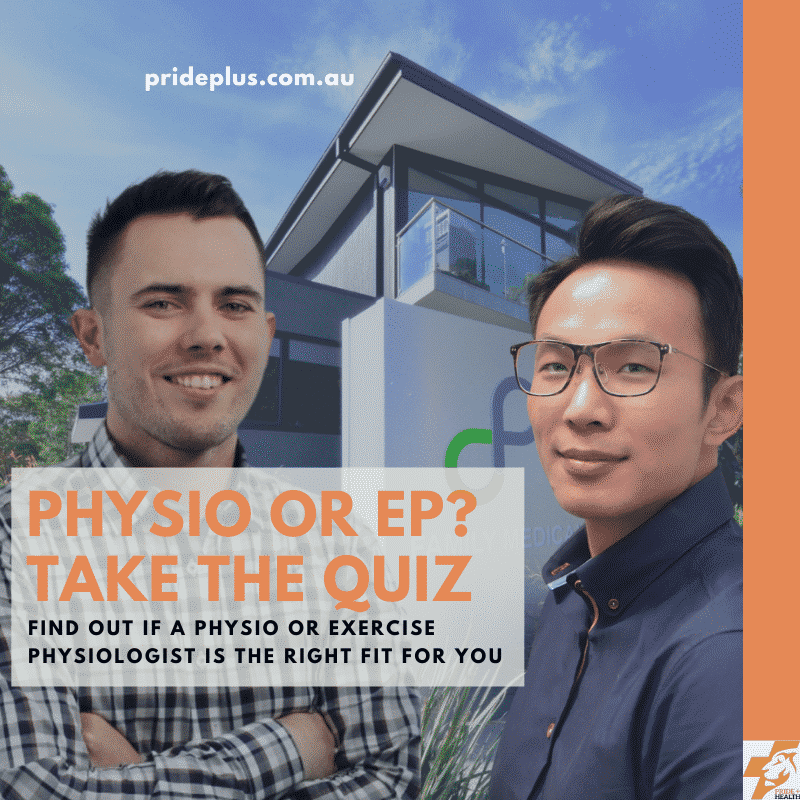 physiotherapist and an exercise physiologist test who should you see