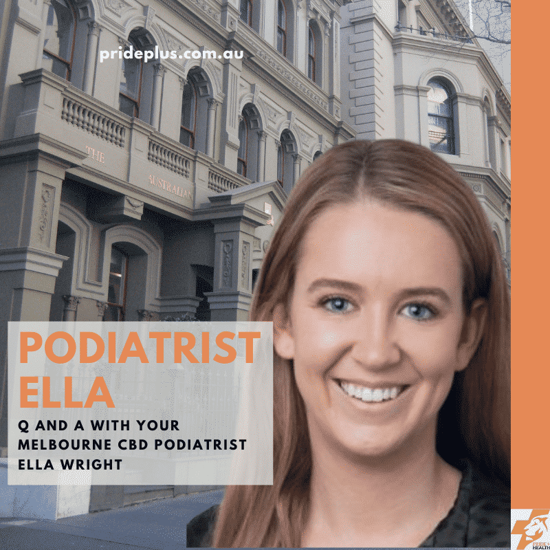 introducing melbourne CBD podiatrist ella wright