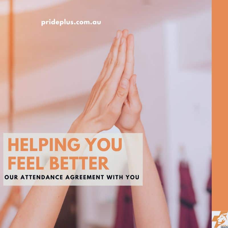 feel better with our attendance agreement podiatry physio and exercise physiology