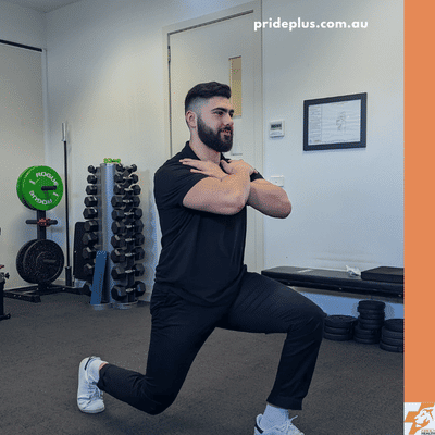 lunge exercise as a way How To Relieve Hip Pain From Too Much Sitting