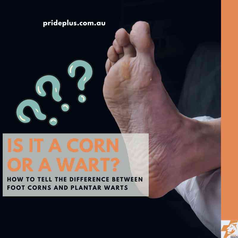 difference between a foot corn and plantar wart from podiatrist zainab